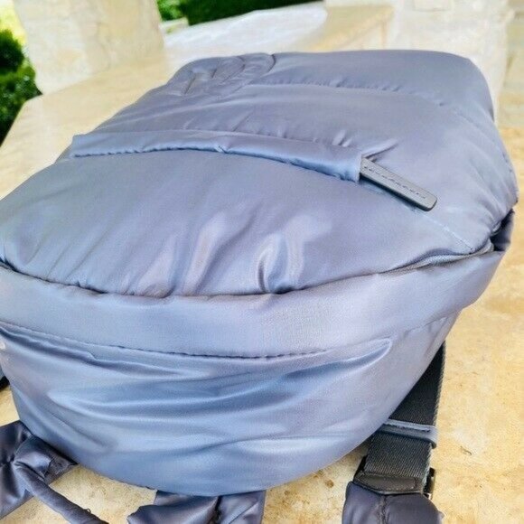Michael Kors RAE MD Quilted Metallic Backpack GREY main image 5